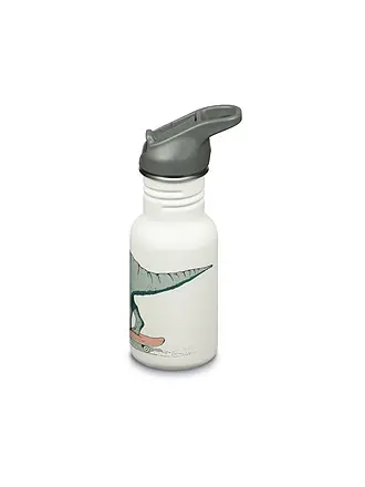 KLEAN KANTEEN | Gourde pour enfants Flip Seal Sport Cap Wistraw 355ml | weiss